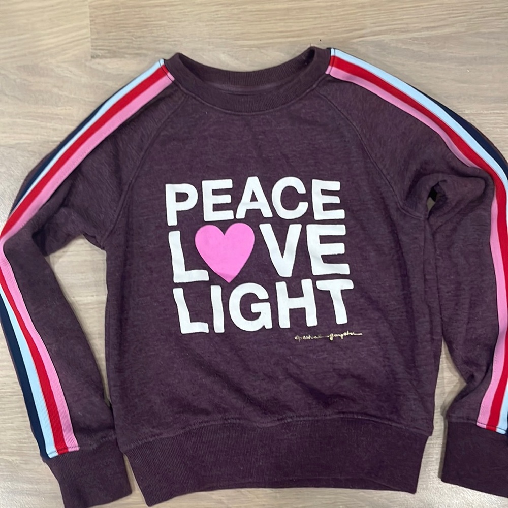 Girls Spiritual Gangster sweatshirt size 8